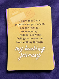 Sis, it’s Time to Heal Affirmation cards